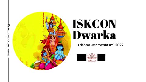Experience this Krishna Janmashtami 2022 with ISKCON Dwarka