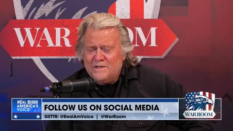 Steve Bannon: "When"" Trump's On Trial, Everyone's On Trial