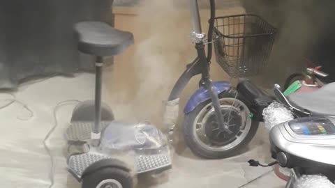 Scooter Fire Shuts Down LA County Fair Event