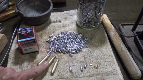 Casting 124 grain 9mm bullets