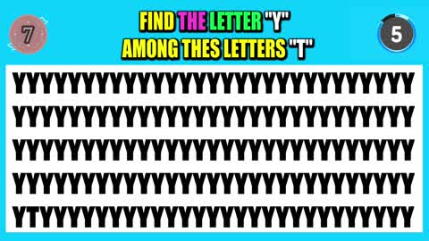 Can You Find the Odd Letters Out in These Pictures?