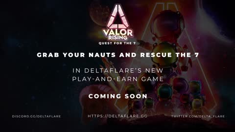 VALOR RISING: QUEST FOR THE 7 - THE ALPHA NFT COLLECTION FROM DELTAFLARE Δ TRAILER