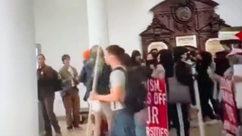 Anti-Semitic pro-Palestine Cooper Union students bullying Jewish kids