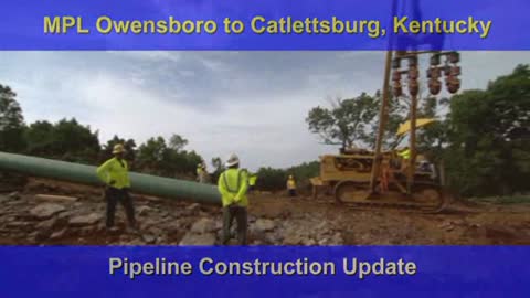 Marathon pipeline construction - Kentucky