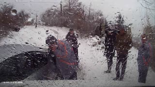 Winter in the Crimea Region