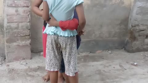 Child or Hit hit fight. Funny video. Viral video