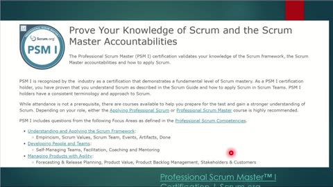Part 1 - Understanding & Applying The Scrum Framework (Scrum Pillar, Scrum Value, Scrum Team)