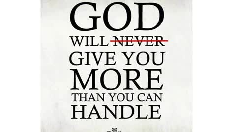 Soul of the Everyman - God will give you MORE than you can handle