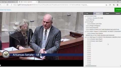 Former Republican Jim Hendren tries to delay prolife legislation, refuted by conservative
