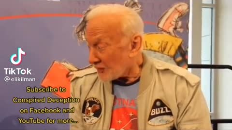 Buzz Aldrin admits, "We Never Went To The Moon"- Fake moon landing NASA