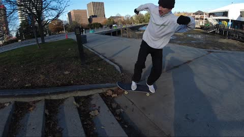 Skateboard Trick in Slow Motion