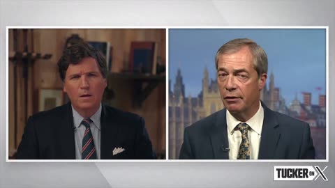 Tucker Carlson + Nigel Farage Discuss Refugees, Britain + the Demise of the West