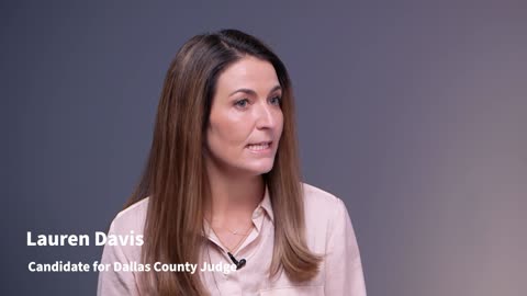 Lauren Davis for Dallas County Judge 2022