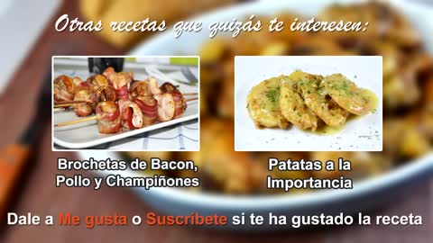 Pollo al Ajillo | Recetas de Cocina Española