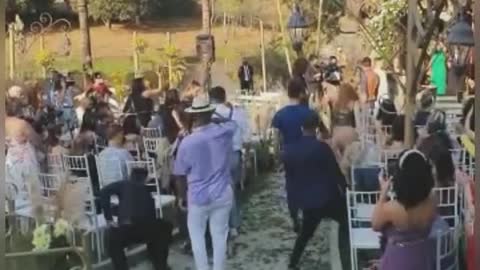 Best wedding entrance ever