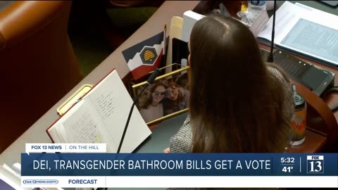 Utah House votes to ban ‘transgender’ male students from girls’ bathrooms