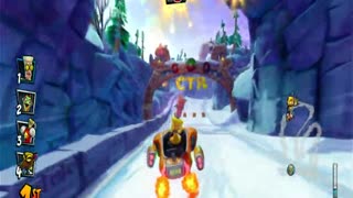 Polar Pass Nintendo Switch Gameplay - Crash Team Racing Nitro-Fueled
