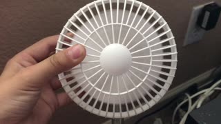 I attempted to make a USB fan.