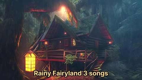 3 songs about a cabin in a rainy fairytale