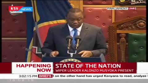 President Uhuru urges Parliament to consider the National Aviation Management Bill to anchor KQ