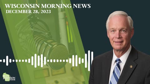 Sen. Johnson on Wisconsin Morning News w/Meg Ellefson 12.28.23