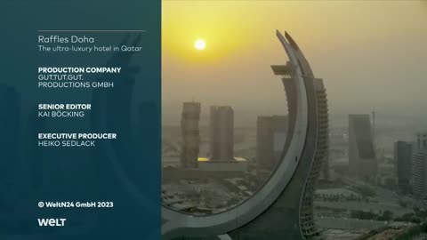 KATARA TOWER: Qatar’s New Landmark of Luxury and Perfection on the Arabian Gulf | Welt Documentary