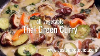 Keto All-Vegetable Thai Green Curry