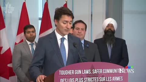 Trudeau sets up AB, SK, MB, NB & Yukon to take fall for failed gun 'buyback' at C21 press conference