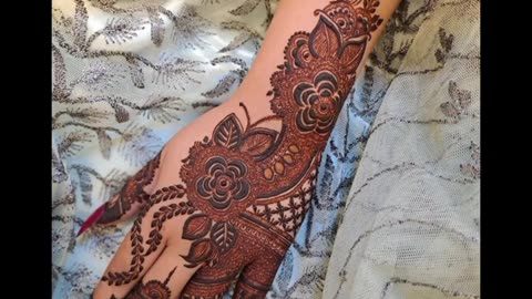 Back Hand henna Design | Eid henna designs | bridal henna | henna design | henna