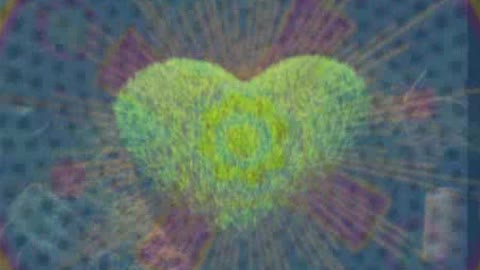 GR53B - Sacred Blue Fire - Emerald Heart