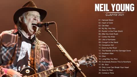 Neil Young Greatest Hits Full Album | CANADA SINGER | BEST SINGER OF CANADA