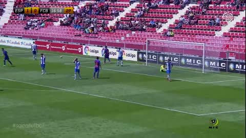 RCD Espanyol vs FC Barcelona MIC Football Cadete & Ansu Fati 2017