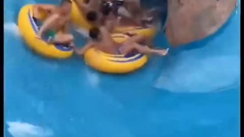 "You Laugh, You Lose: Hilarious Water Park Fails! #viral #shorts #funny #fails"