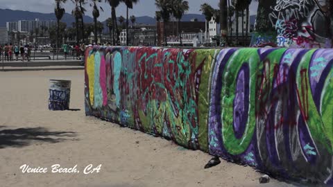 Graffiti Wall, Venice Beach