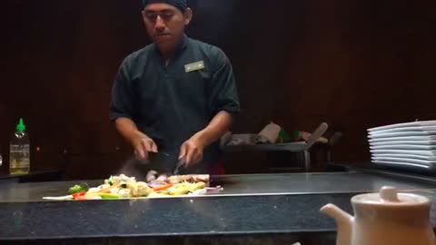 Japanese Cuisine: Teppanyaki with Master chef