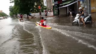 Flood Surfing