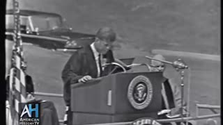 President John F. Kennedy's _Peace Speech_ [Historical Speeches TV]