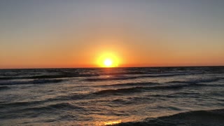 Sunset on the Gulf of Mexico in Florida