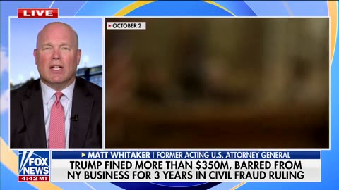 Matt Whitaker on FOX and Friends Saturday - Fox News 02.17.2024