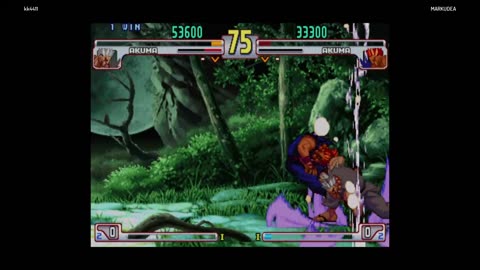 CAN AKUMA TELEPORT OUT OF THIS??? STREET FIGHTER 3 3RD STRIKE