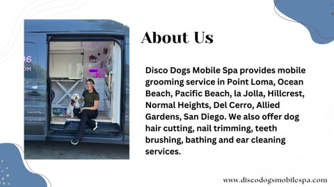 Mobile Dog Bathing Service