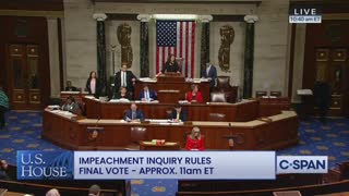 Cole speaks in impeachment vote hearing