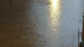 Video: Fuerte lluvia se registra en Bucaramanga y el área