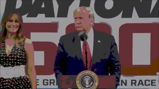 President Trump attends the Daytona 500 But it's Lofi and Chill