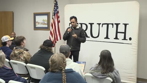 Live on Rumble | Vivek 2024 Town Hall in Butler County, IA