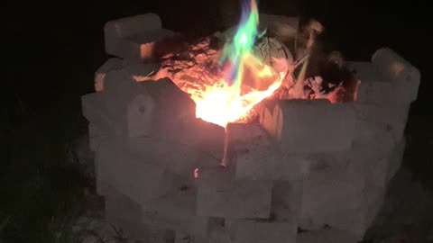 Colorful Campfire