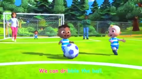 Cocomelon - Lets Play Soccer - Kids Learning (Nursery Rhymes)