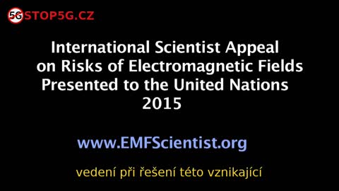 Mezinárodní výzva vědců k elektromagnetickým polím - Martin Blank PhD.