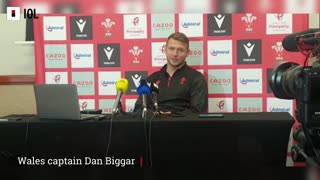 Captain Dan Biggar calls on Wales to ‘not back down’ in Springbok decider