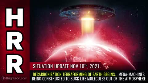 DECARBONIZATION TERRAFORMING of Earth begins..